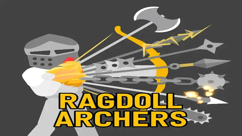 Miniature Ragdoll Archers jeu d'arc physique